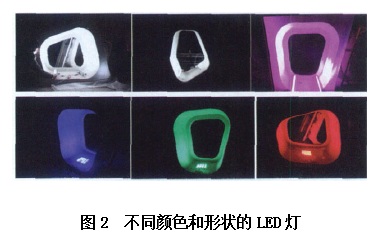 ��ͬ�ɫ���Π��LED�����F(xi��n)Ч��