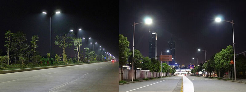 七度照明道路照明效果圖