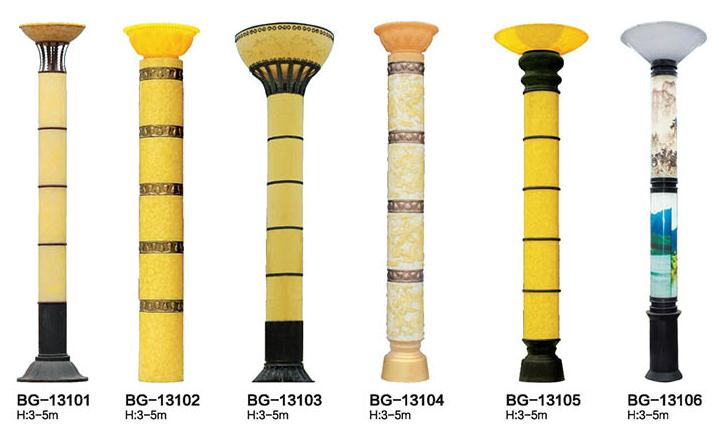 QDJGD-BG131 仿云石圓柱景觀燈部分系列圖片