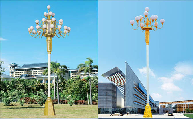 東莞七度照明景觀道路照明中華燈效果圖