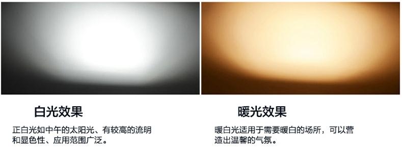 LED·���׹�5000Kɫ���ců�׹�3000Kɫ��Ч����(du��)��